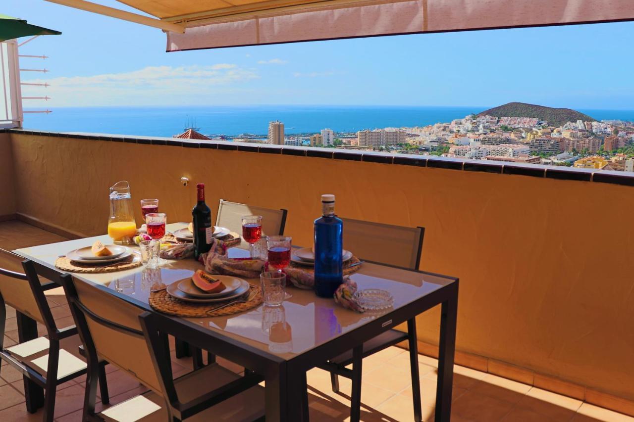 Sunset In The Heights Ocean View - Heated Pool Apartamento Los Cristianos  Exterior foto